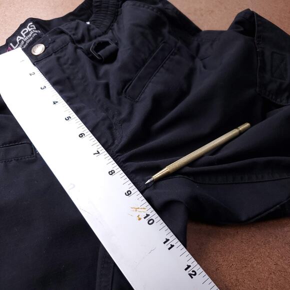 LAPG Tactical Cargo Ripstop Pants Wmns 26 Black Drawstring Hem Tactical Outdoor - Picture 5 of 11